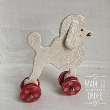 Load image into Gallery viewer, Poodle Woof on Wheels