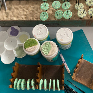 Make your own ceramic buttons & beads