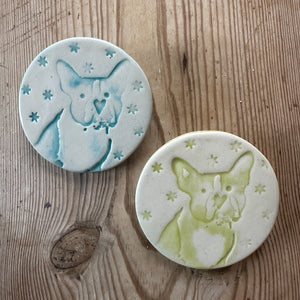 French Bulldog Brooch