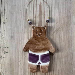 Bear in Y-Fronts