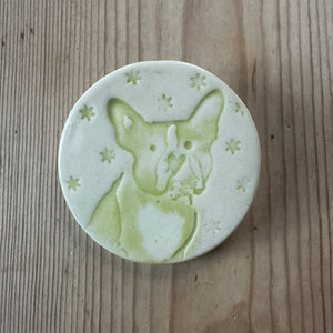 French Bulldog Brooch