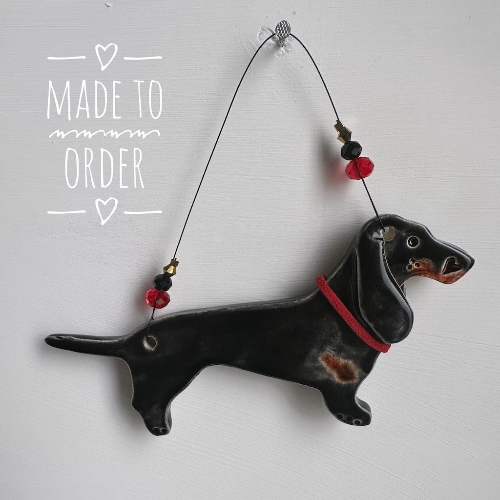 Black & Tan Dachshund - Made to Order