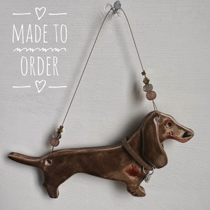 Brown Dachshund - Made to Order