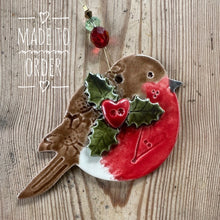 Load image into Gallery viewer, Festive Robin - Made to Order
