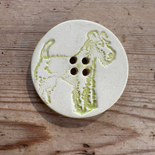 Load image into Gallery viewer, Terrier Ceramic Dog Buttons 4.5cm
