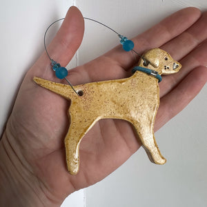 Yellow Labrador Decoration - Made to Order