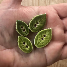 Load image into Gallery viewer, Leaf Buttons - Made to Order
