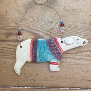 Polar Bear Decoration - Made to Order