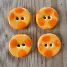 Load image into Gallery viewer, Single Small Spotty Dotty Round Buttons 22mm
