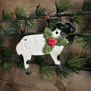 Festive Sheep Decoration