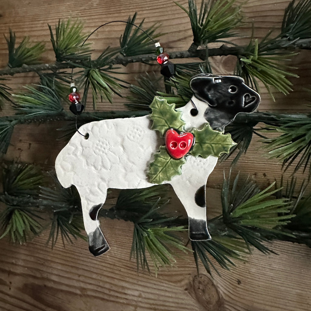 Festive Sheep Decoration