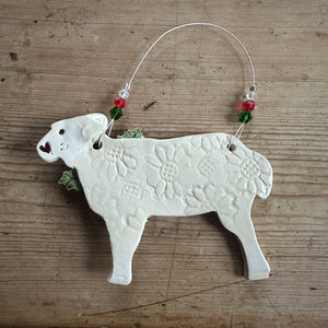 Festive Sheep Decoration