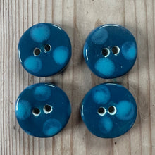 Load image into Gallery viewer, Single Small Spotty Dotty Round Buttons 22mm
