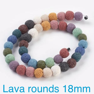 Lava Rounds 18mm