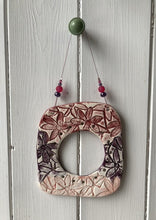 Load image into Gallery viewer, Ceramic weaving frame pink &amp; purple
