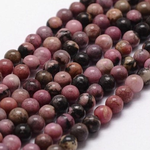 Rhodonite beads