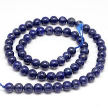 Load image into Gallery viewer, Lapis Lazuli  strand of beads

