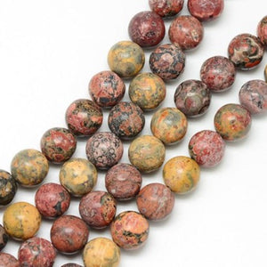 leopardskin beads