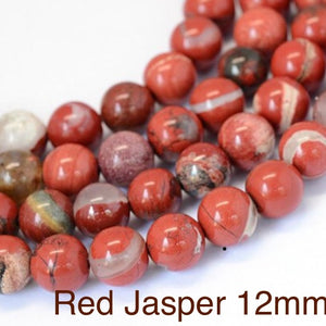 Red Jasper 12mm