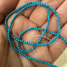 Load image into Gallery viewer, tiny turquoise bead strand

