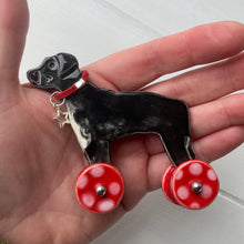 Load image into Gallery viewer, Staffie &quot;Woof on Wheels&quot;
