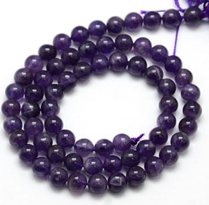 Amethyst 6mm beads