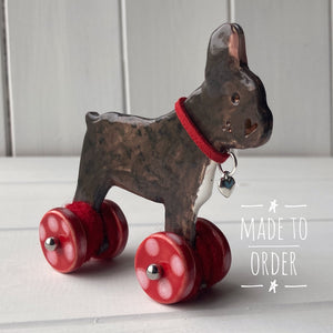 French Bull Dog- Woof on Wheels