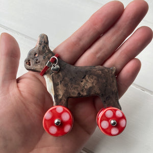 French Bull Dog- Woof on Wheels