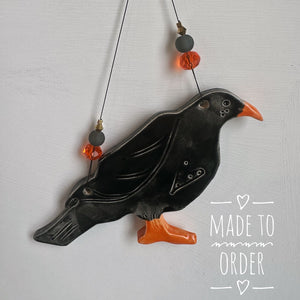 Cornish Chough Decoration