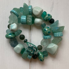 Load image into Gallery viewer, Sea Green Chunky Beaded Necklace
