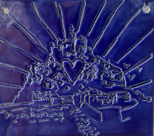 Load image into Gallery viewer, Royal Blue St Michael&#39;s Mount Decoration
