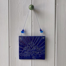 Load image into Gallery viewer, Royal Blue St Michael&#39;s Mount Decoration
