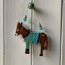 Load image into Gallery viewer, Festive Donkey in a Jumper
