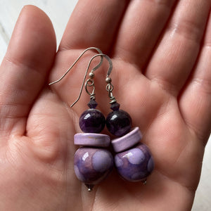 Amethyst Drop Earrings