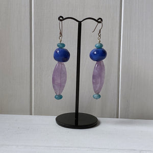 Amethyst Drop Earrings