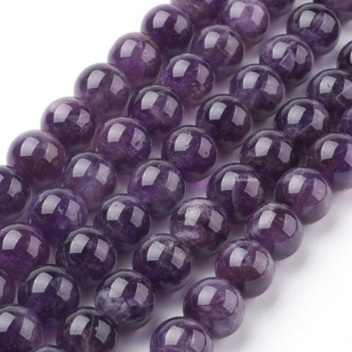 Amethyst 14mm beads