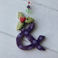 Load image into Gallery viewer, Festive Ampersand Decoration
