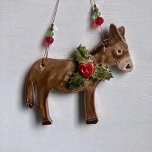 Load image into Gallery viewer, Festive Donkey

