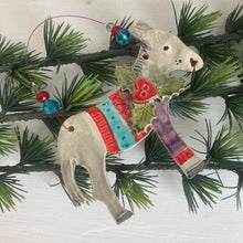 Load image into Gallery viewer, Festive Donkey in a Jumper
