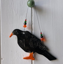 Load image into Gallery viewer, Floral Festive Chough - Made to order
