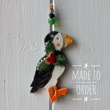 Load image into Gallery viewer, Festive Puffin Decoration
