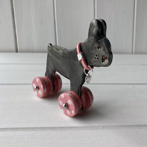 French Bull Dog- Woof on Wheels