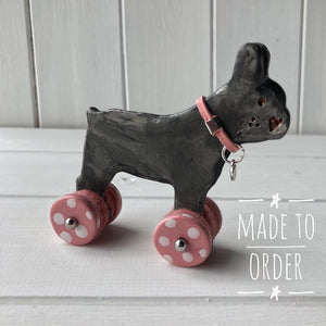 French Bull Dog- Woof on Wheels