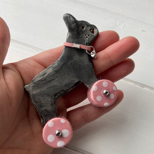 French Bull Dog- Woof on Wheels