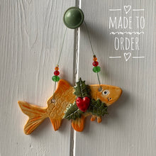 Load image into Gallery viewer, Festive Goldfish
