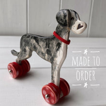 Load image into Gallery viewer, Great Dane &quot;Woof on Wheels&quot;
