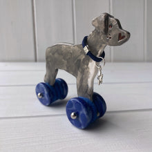 Load image into Gallery viewer, Staffie &quot;Woof on Wheels&quot;
