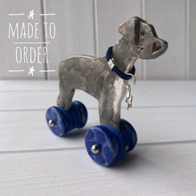 Load image into Gallery viewer, Staffie &quot;Woof on Wheels&quot;
