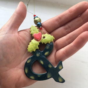 Festive Ampersand Decoration