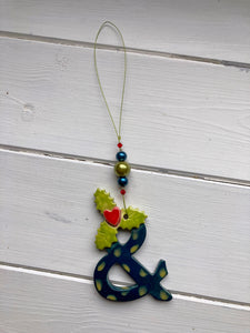 Festive Ampersand Decoration
